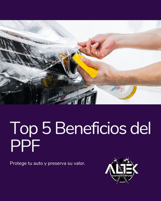 5 beneficios de instalar PPF en tu auto